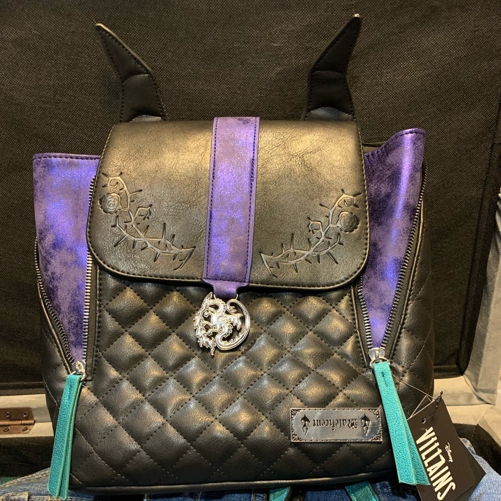Hot Topic Disney Villains Mini Backpack - Maleficent NWT